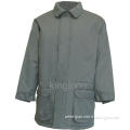 High Quality Grey Color Warm Winter Coat